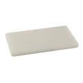 Winco 6 in x 10 in x 1/2 in White Cutting Board CBWT-610